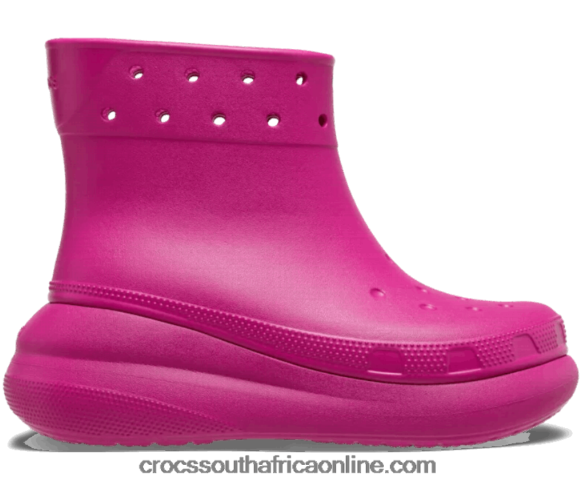 Women Crush Boot Fuchsia Fun Crocs FBL6TX595