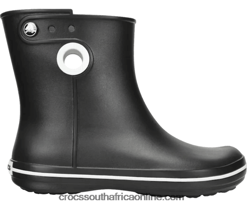 Women Jaunt Shorty Boot Black Crocs FBL6TX346