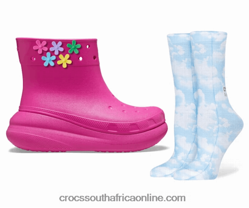 Women May Flowers Pack Juice Crocs FBL6TX342