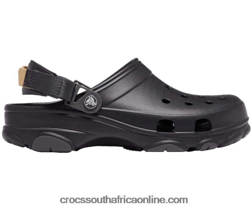 Women All-Terrain Clog Black Crocs FBL6TX176