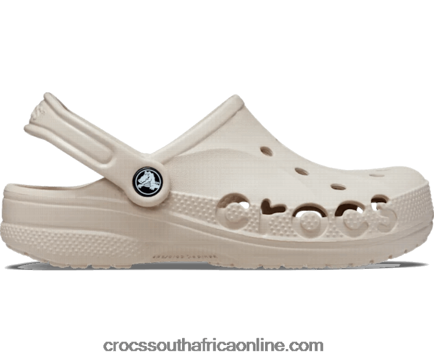 Women Baya Clog Cobblestone Crocs FBL6TX62