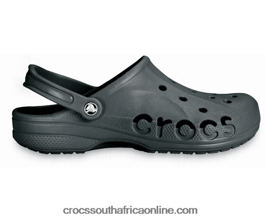 Women Baya Clog Graphite Crocs FBL6TX53