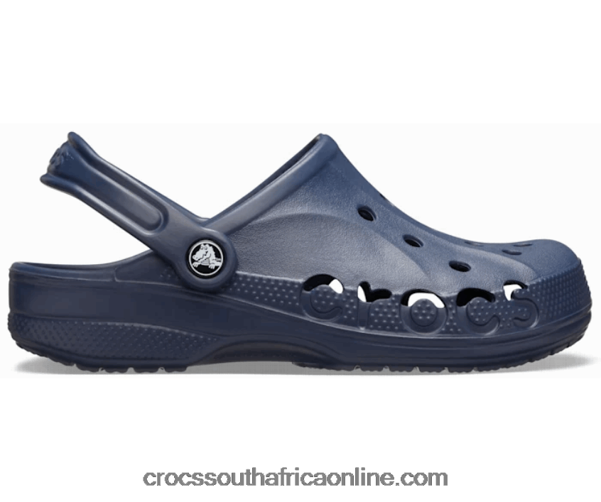 Women Baya Clog Navy Crocs FBL6TX54