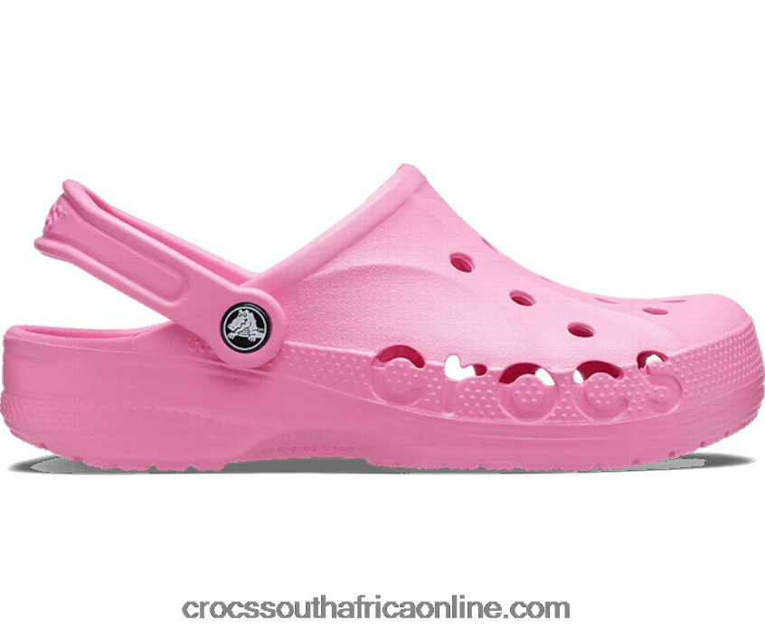 Women Baya Clog Pink Lemonade Crocs FBL6TX59