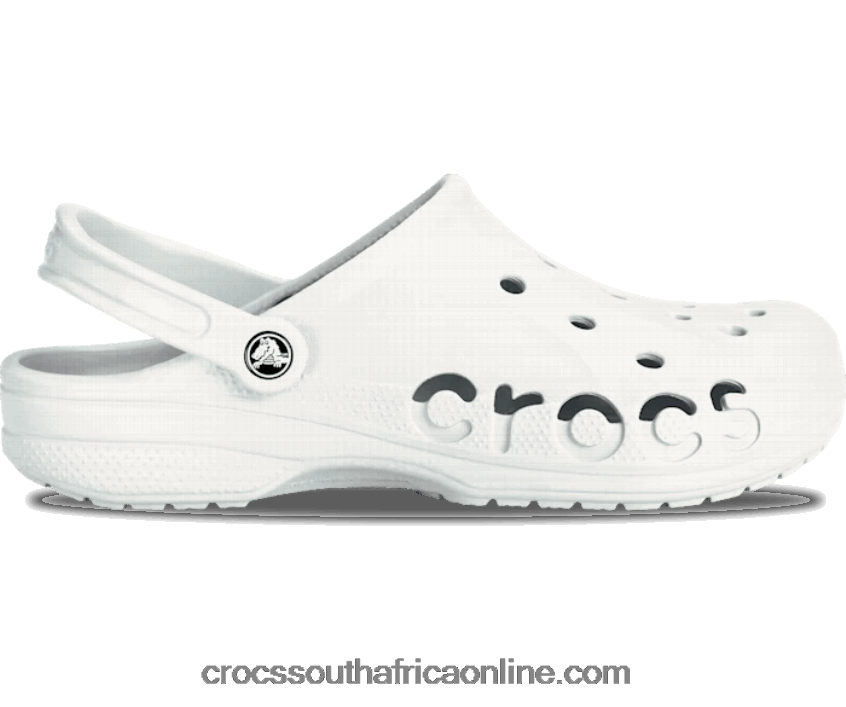 Women Baya Clog White Crocs FBL6TX56