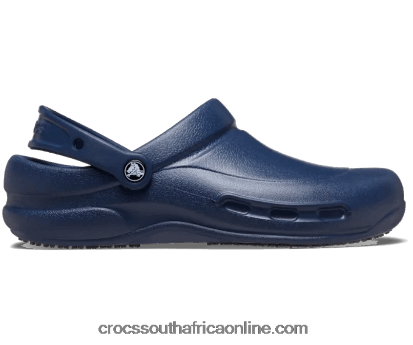 Women Bistro Clog Navy Crocs FBL6TX317