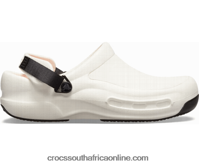 Women Bistro Pro Literide Clog White Crocs FBL6TX312