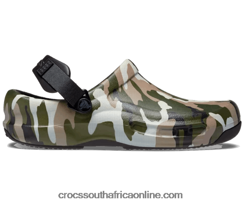 Women Bistro Pro Literide Graphic Clog Camouflage Crocs FBL6TX260