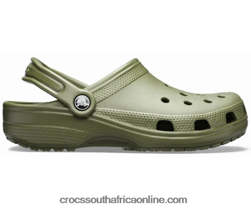 Women Classic Clog Army Green Crocs FBL6TX6