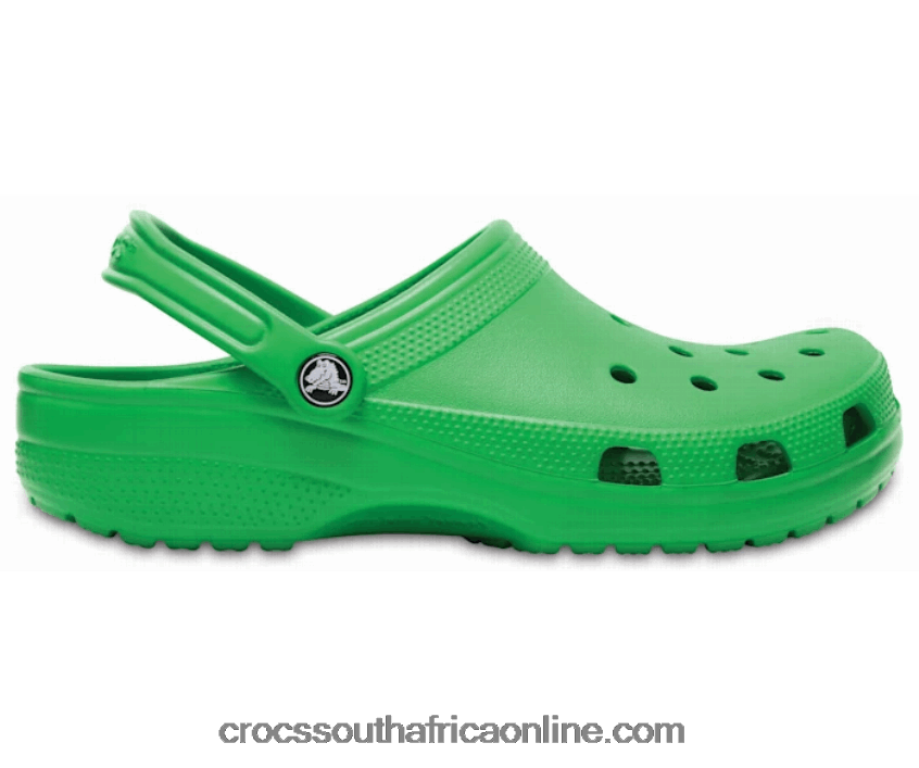Women Classic Clog Grass Green Crocs FBL6TX18