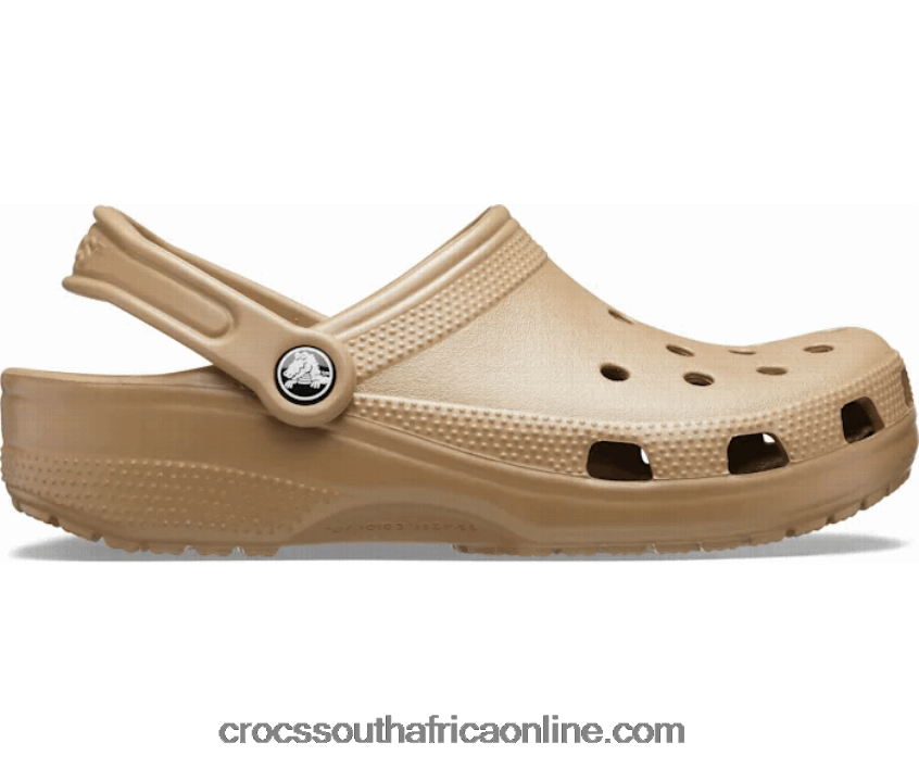Women Classic Clog Khaki Crocs FBL6TX25