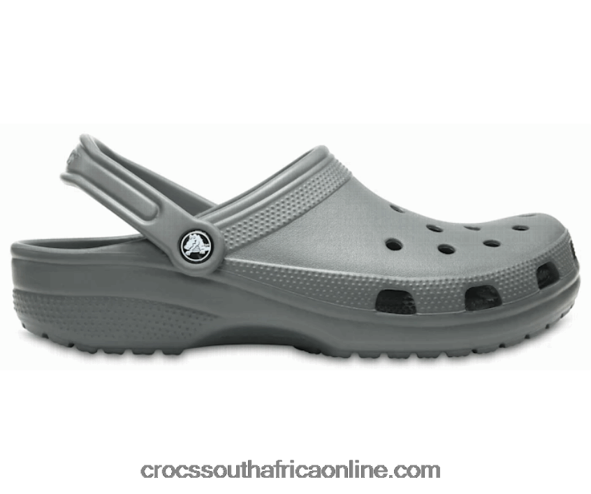 Women Classic Clog Slate Grey Crocs FBL6TX3