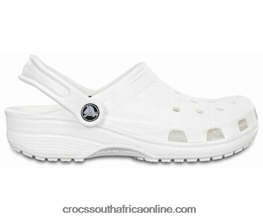 Women Classic Clog White Crocs FBL6TX2
