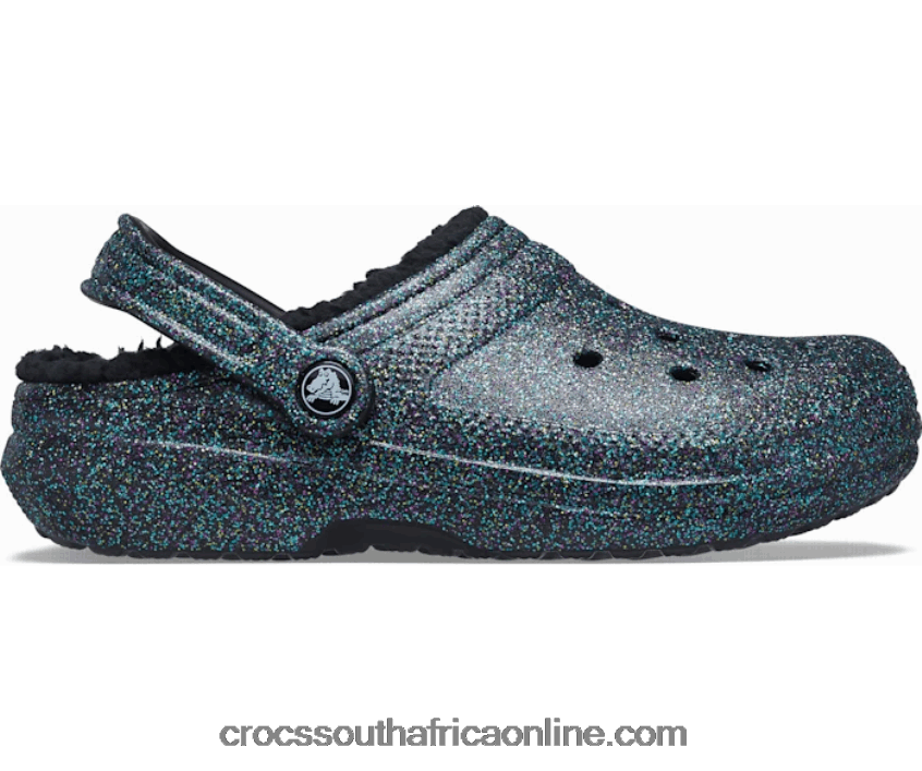 Women Classic Glitter Lined Clog Starry Skies Glitter Crocs FBL6TX247
