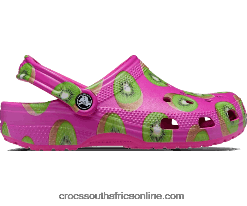 Women Classic Hyper-Real Clog Kiwi Crocs FBL6TX76