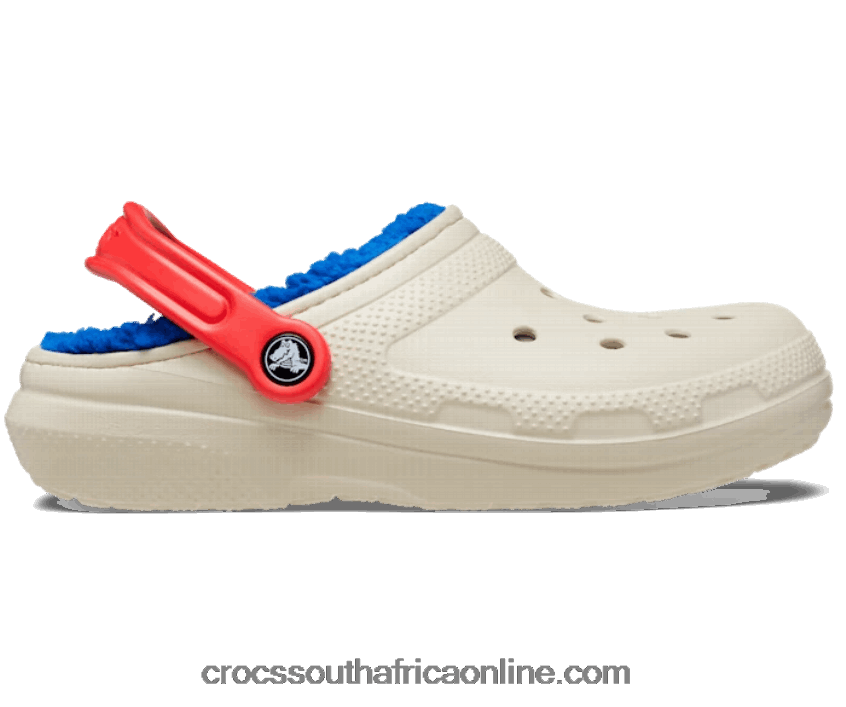 Women Classic Lined Clog Bone/Multi Crocs FBL6TX123