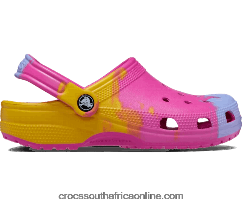 Women Classic Ombre Clog Juice/Multi Crocs FBL6TX143