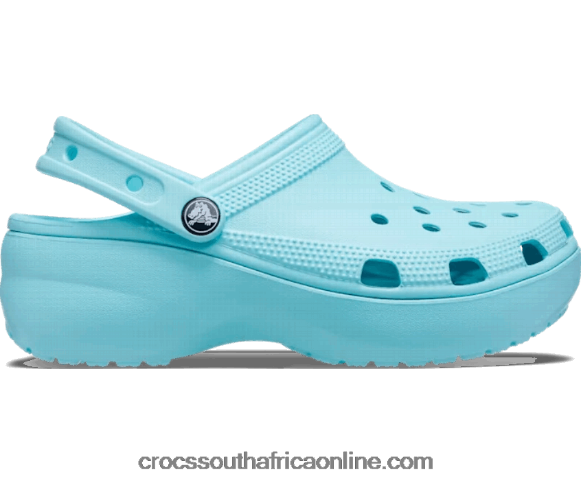 Women Classic Platform Clog Pure Water Crocs FBL6TX130