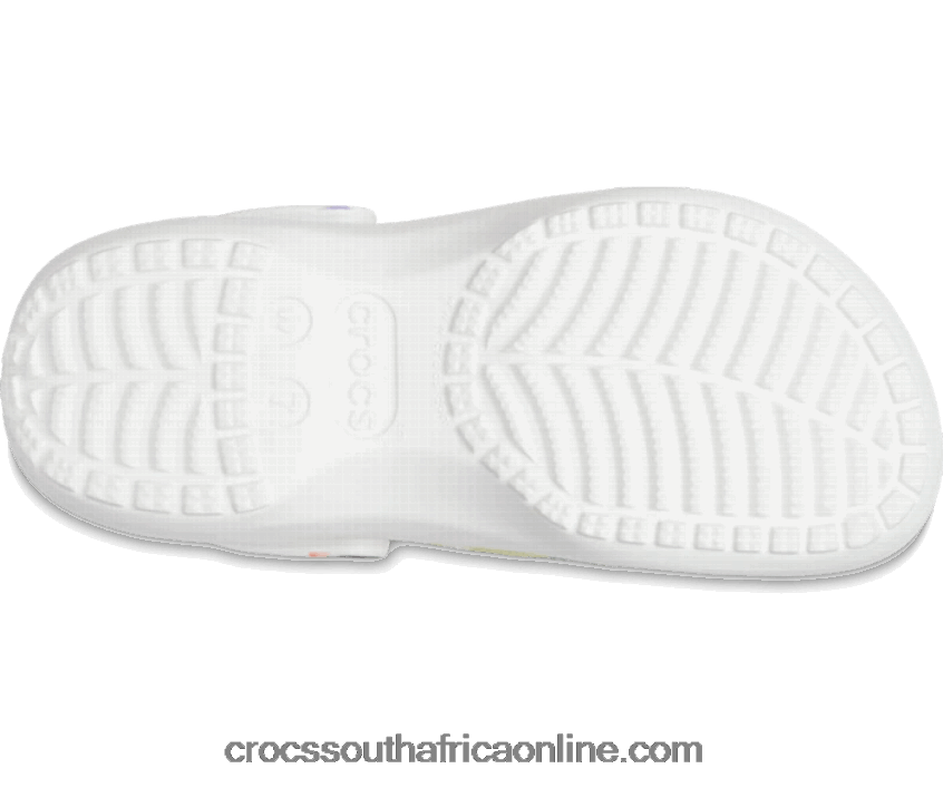 Women Classic Platform Tie-Dye Graphic ClogCrocs FBL6TX596