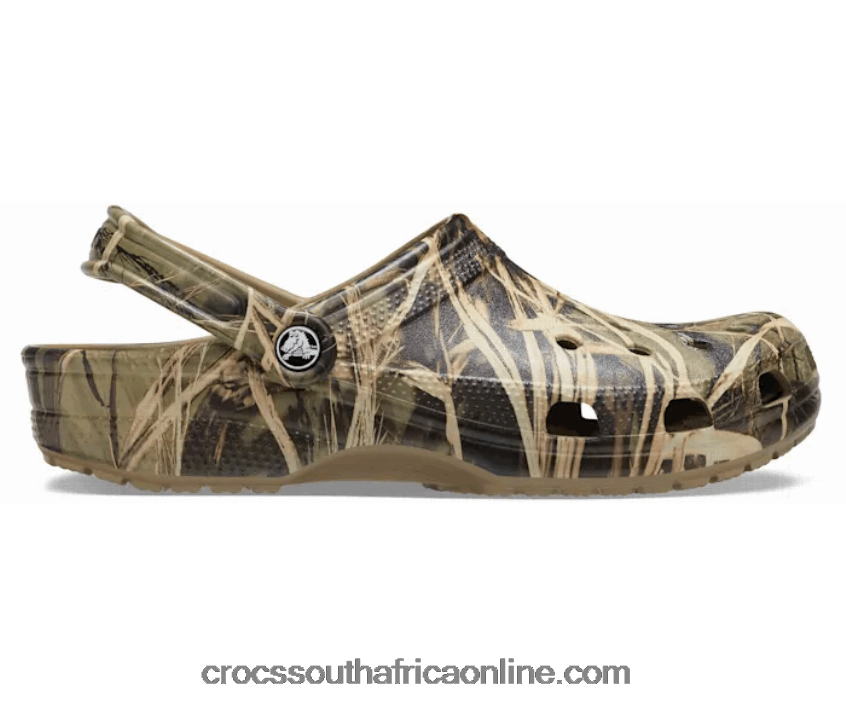 Women Classic Realtree V2 Khaki Crocs FBL6TX314