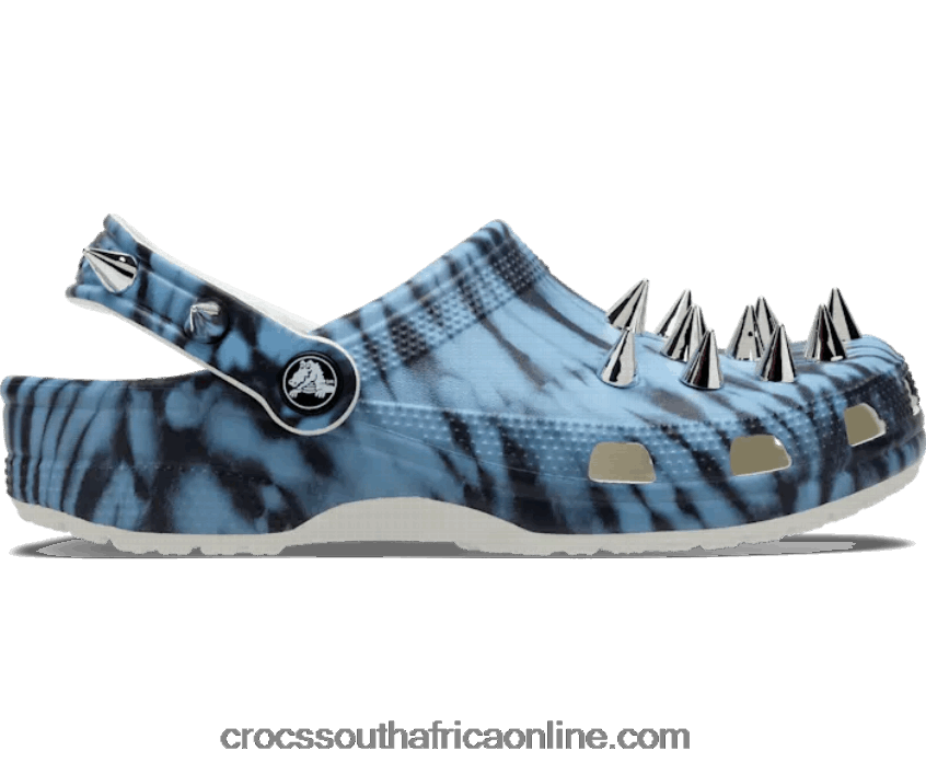 Women Classic Rebel Rebel Clog Multi/White Crocs FBL6TX84