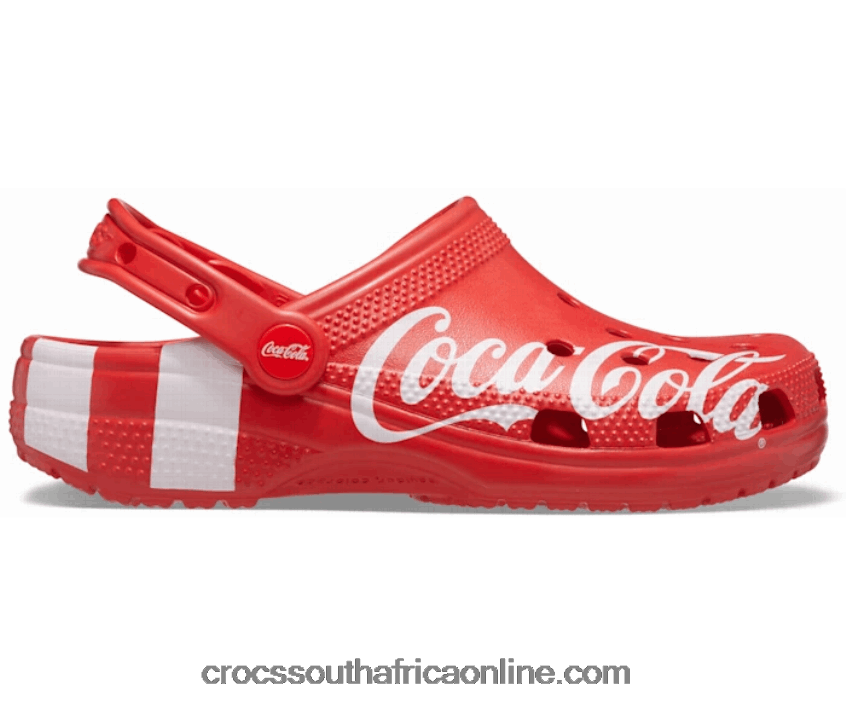 Women Coca-Cola Clog Red Crocs FBL6TX275