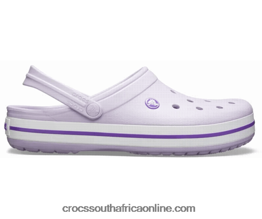 Women Crocband Clog Lavender/Purple Crocs FBL6TX73