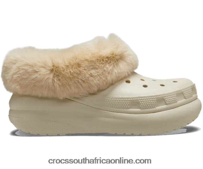 Women Furever Crush Shoe Bone Crocs FBL6TX163