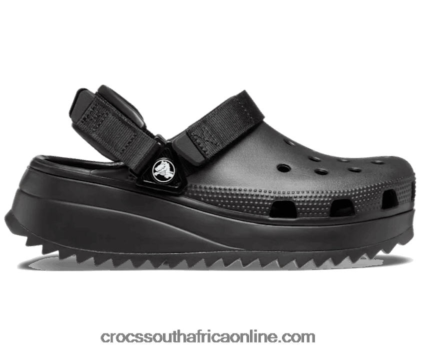 Women Hiker Clog Black Crocs FBL6TX258