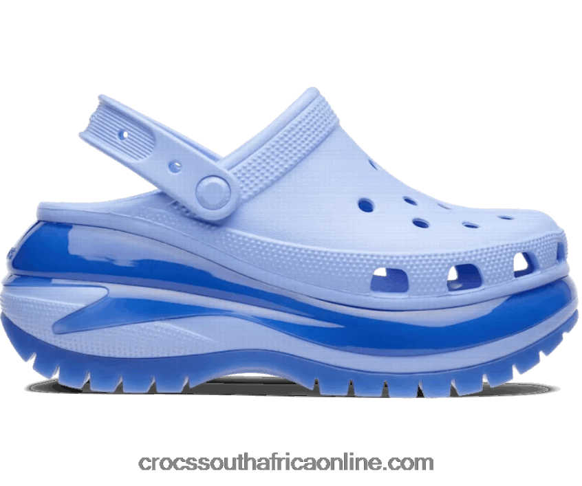 Women Mega Crush Clog Moon Jelly Crocs FBL6TX109