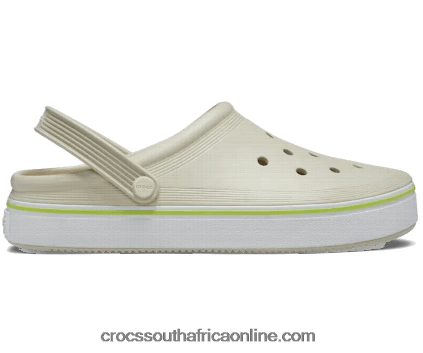 Women Off Court Clog Bone Crocs FBL6TX99