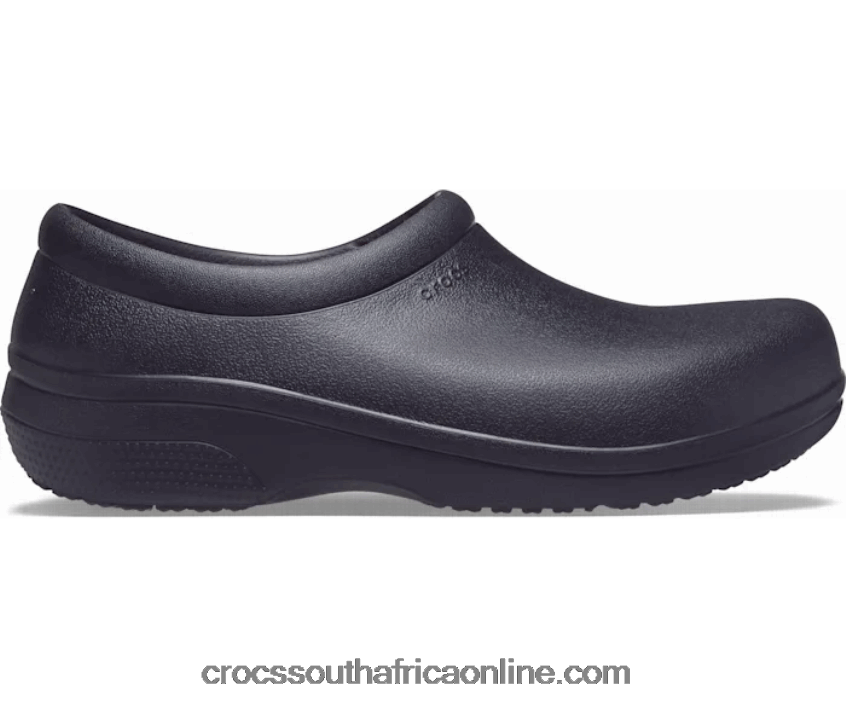 Women On-The-Clock Literide Slip-On Black Crocs FBL6TX323