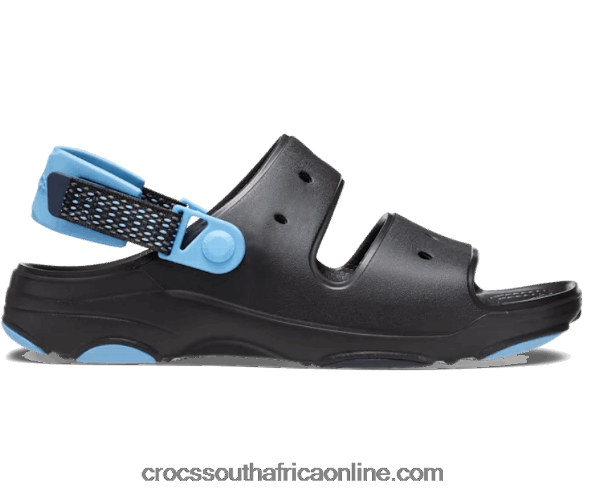 Women All-Terrain Sandal Black/Oxygen Crocs FBL6TX520