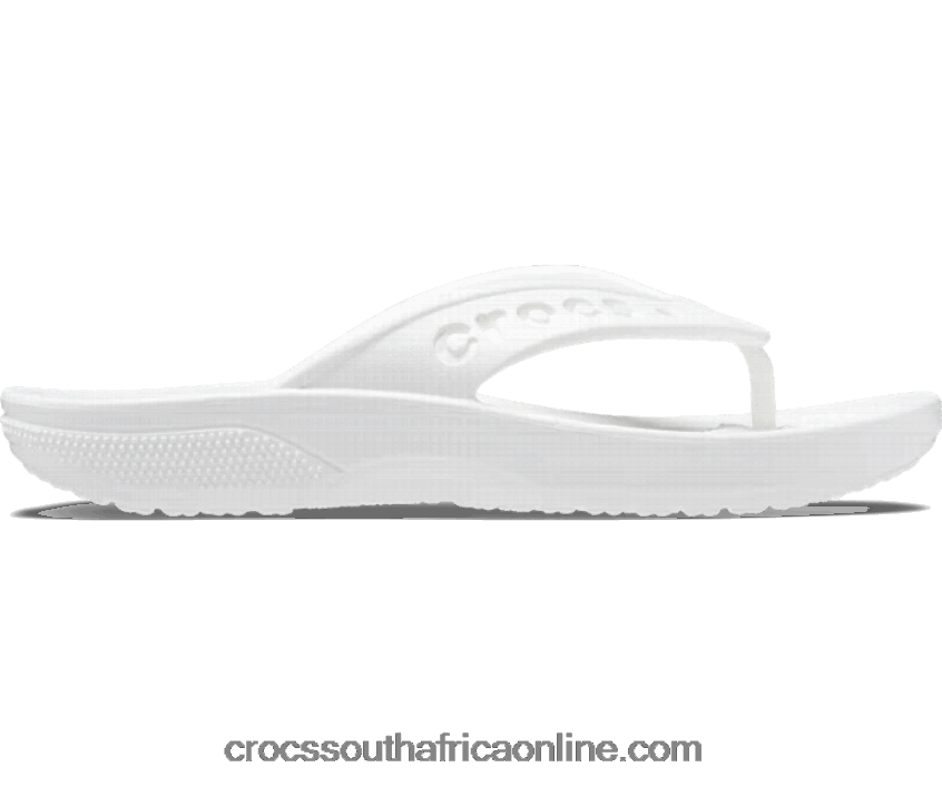 Women Baya Ii Flip White Crocs FBL6TX392
