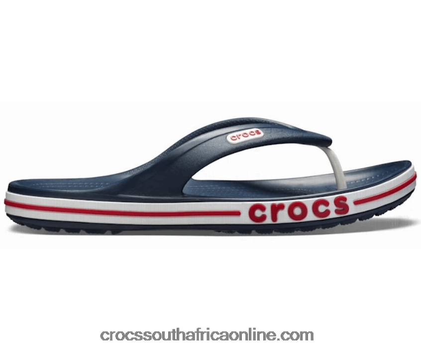 Women Bayaband Flip Navy/Pepper Crocs FBL6TX379