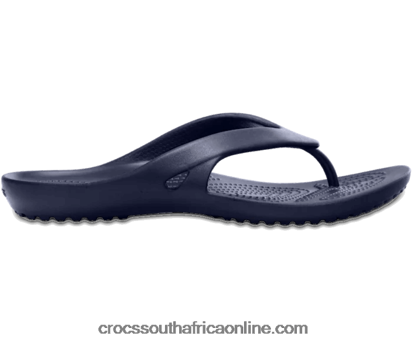 Women Kadee Ii Flip Navy Crocs FBL6TX481