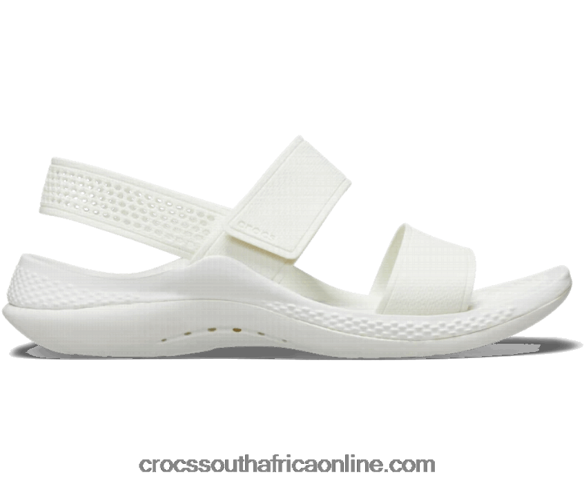 Women Literide 360 Sandal Almost White Crocs FBL6TX487