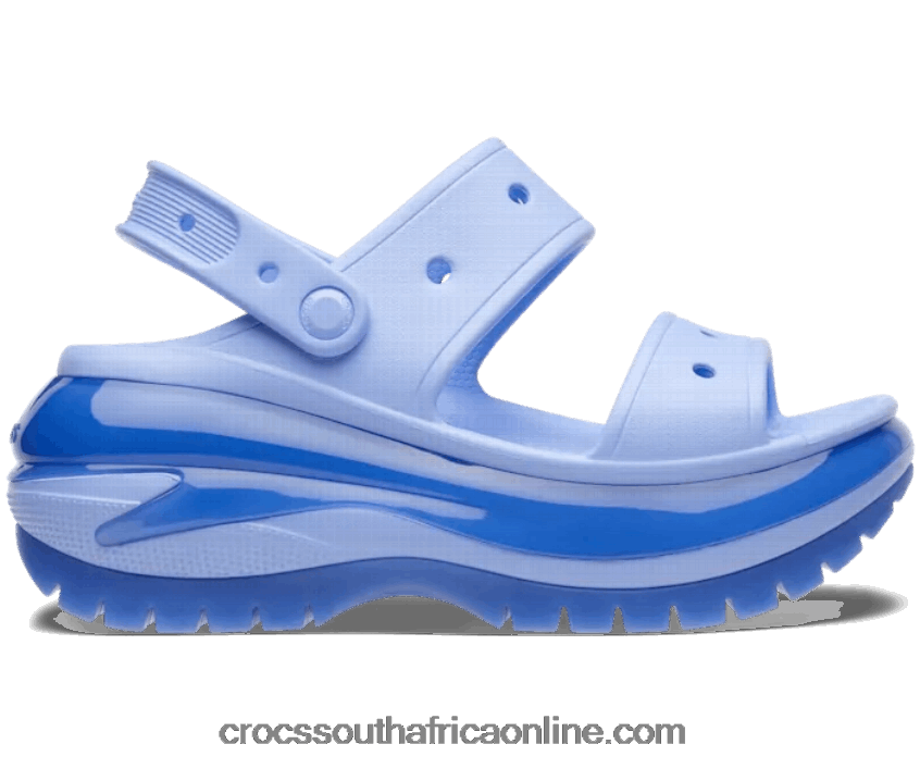 Women Mega Crush Sandal Moon Jelly Crocs FBL6TX360