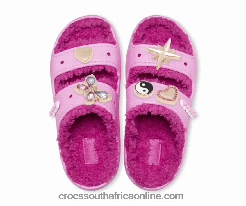 Women The Cozzzy Trend Setter Pack Taffy Pink Crocs FBL6TX457