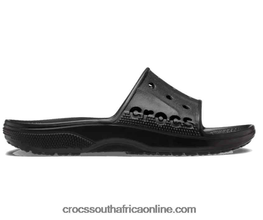 Women Baya Ii Slide Black Crocs FBL6TX385
