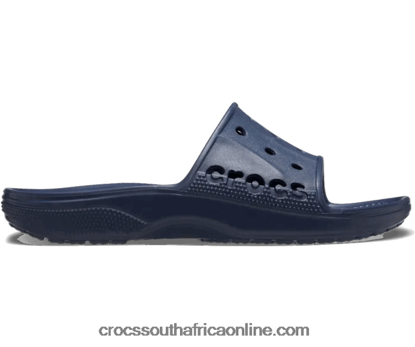 Women Baya Ii Slide Navy Crocs FBL6TX389