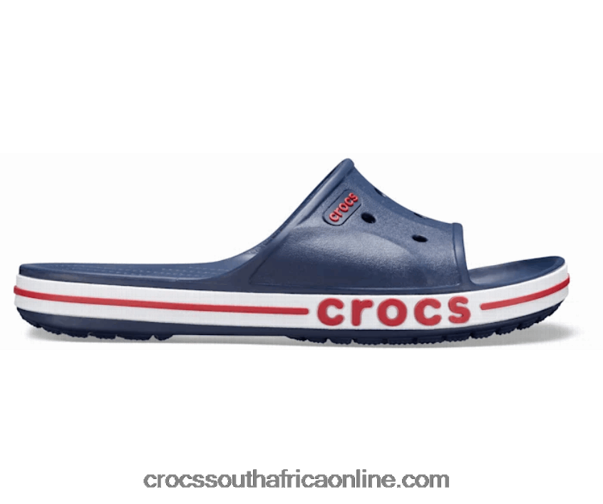 Women Bayaband Slide Navy/Pepper Crocs FBL6TX546