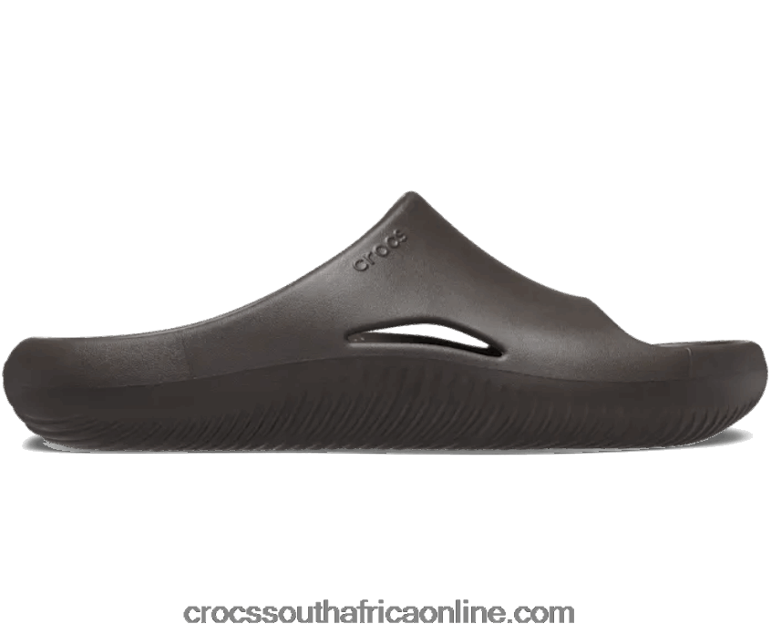 Women Mellow Slide Espresso Crocs FBL6TX476
