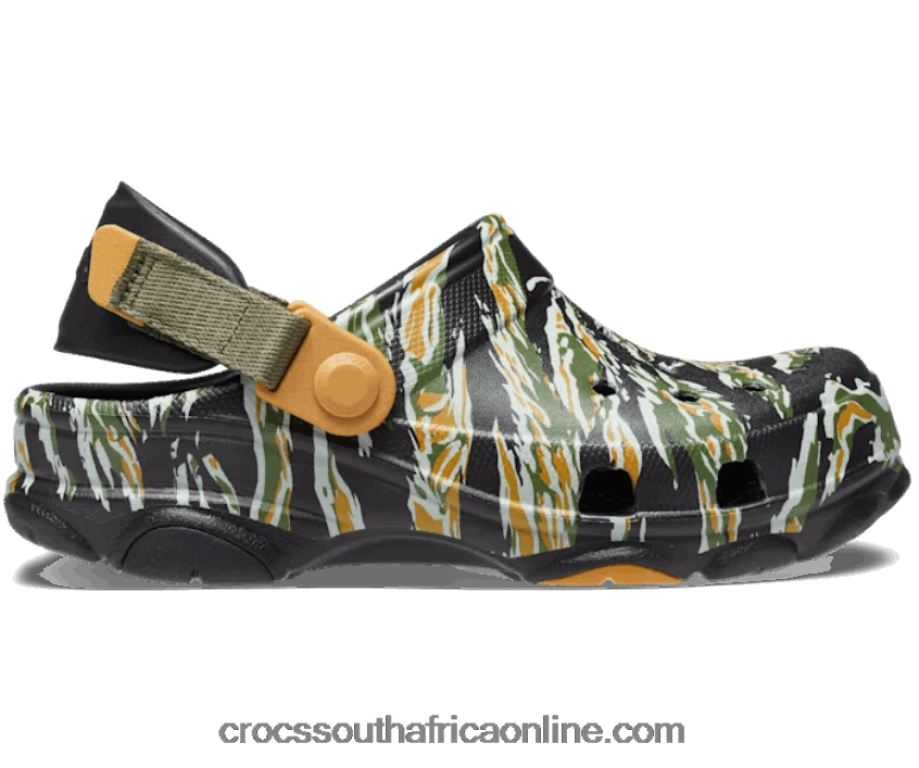 Kids All-Terrain Camo Clog Black/Multi Crocs FBL6TX1501