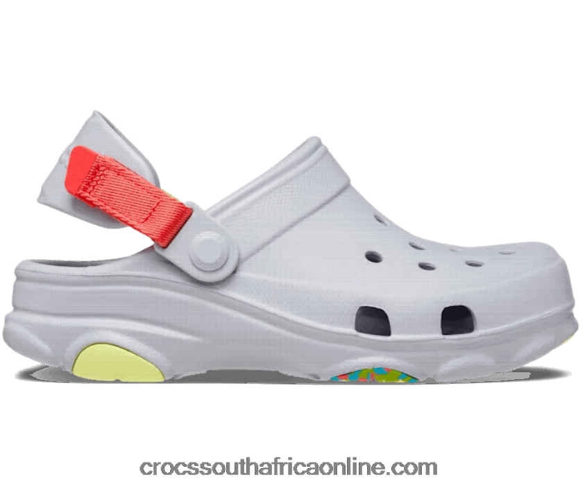 Kids All-Terrain Clog Microchip/Multi Crocs FBL6TX1521