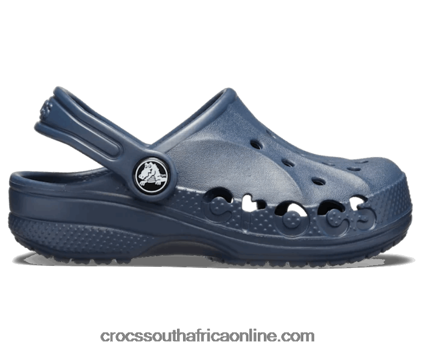 Kids Baya Clog Navy Crocs FBL6TX1561