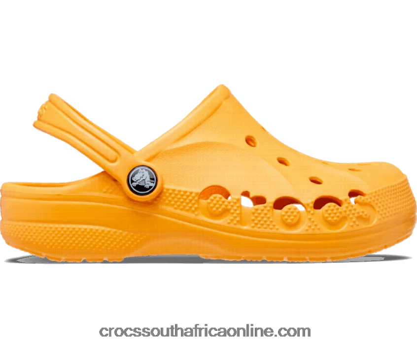 Kids Baya Clog Orange Sorbet Crocs FBL6TX1564