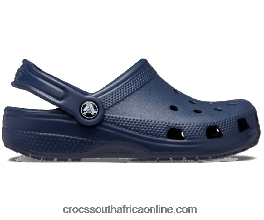 Kids Classic Clog Navy Crocs FBL6TX1475