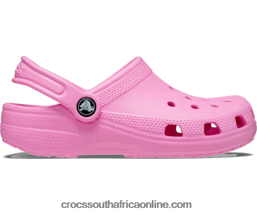 Kids Classic Clog Taffy Pink Crocs FBL6TX1483