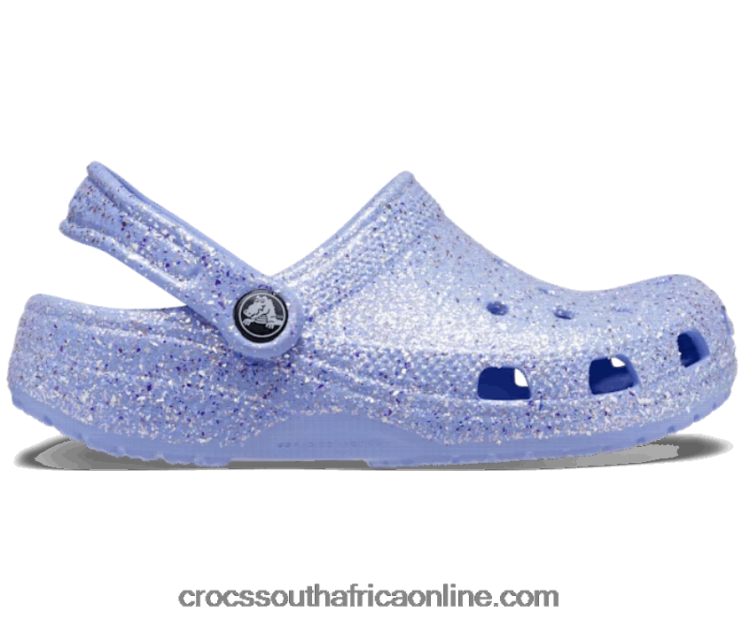 Kids Classic Glitter Clog Moon Jelly Crocs FBL6TX1592